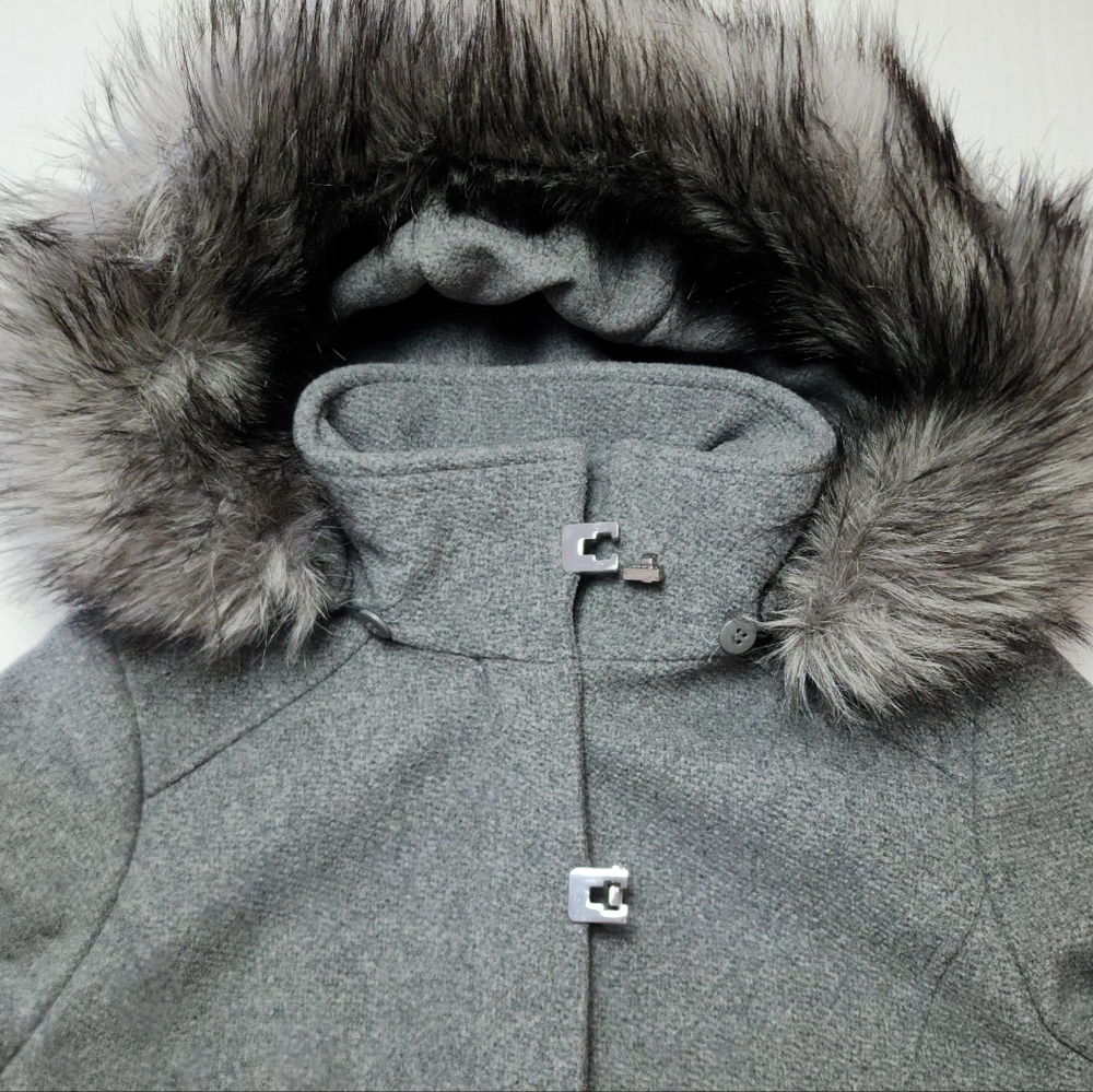 NEW! Calvin Klein Wool Coat - Picture 6 of 16